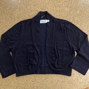 Eliza J Bolero 3/4 Sleeve Sweater Sz M